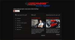 Desktop Screenshot of coachmansautorepair.co.za